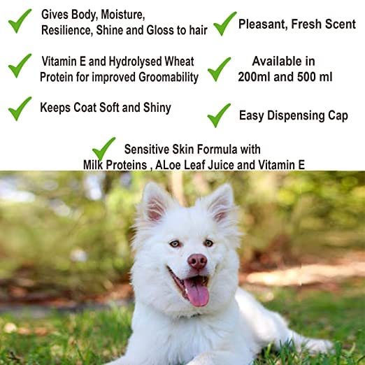 Breedo (Combo of 3) Dog 5 in 1 Shampoo +Anti-Itch Shampoo(500 ml)+ 100 ml Perfect Dog Body Deodorizer Spray Natural Itch Relief Dog Shampoo for Labrador, German Shepherd, Golden Retriever