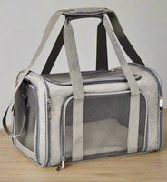 Cat Carriers Small Dog Puppy Carrier Pet Carrier Bag for Small Cats Dogs Puppies up to 4Kg, Airline Approved Small Dog Carrier Soft Sided, Collapsible Travel Puppy Carrier